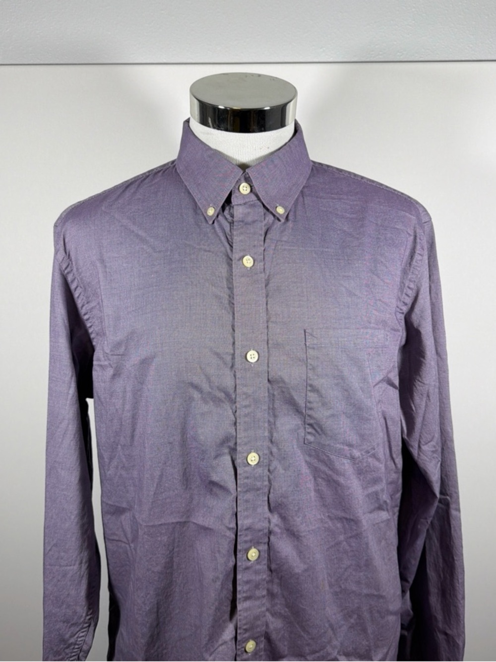 Banana Republic Lavender Button-Down Dress Shirt